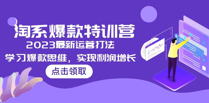 2023淘系爆款特训营，2023最新运营打法，学习爆款思维，实现利润增长-云网创资源站