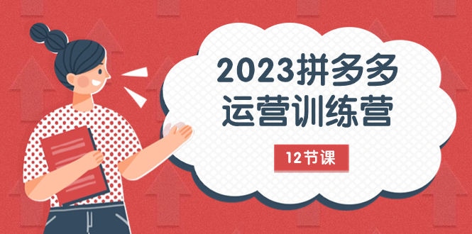 2023拼多多运营训练营：流量底层逻辑，免费+付费流量玩法-云网创资源站