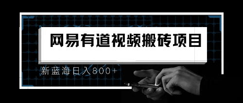 8月有道词典最新蓝海项目，视频搬运日入800+-云网创资源站