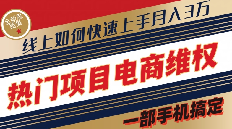 热门产品电子商务法律维权全新升级构思集，一部手机解决【仅揭密】-云网创资源站