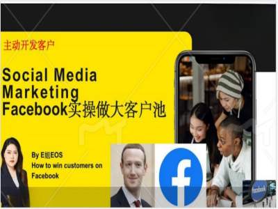 Facebook实际操作做大做强出口外贸客户池，实现快速转换顾客/打造出Facebook账户/如何做推广到公域等-云网创资源站