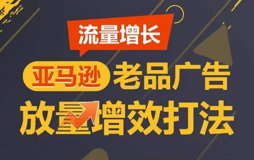 流量增长 亚马逊老品广告放量增效打法，短期内广告销量翻倍-云网创资源站